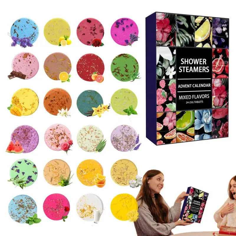 Calendrier de l'avent,boule de bain