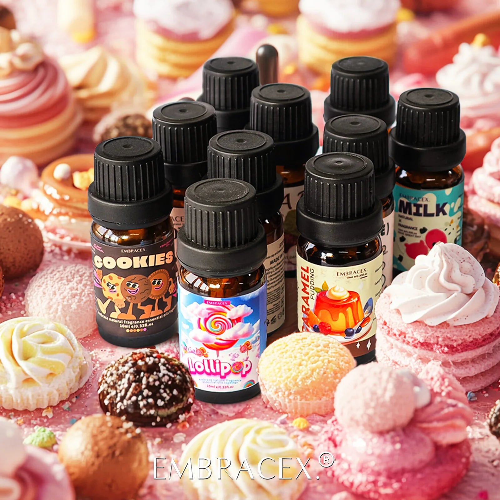 Huiles essentiels gourmandes