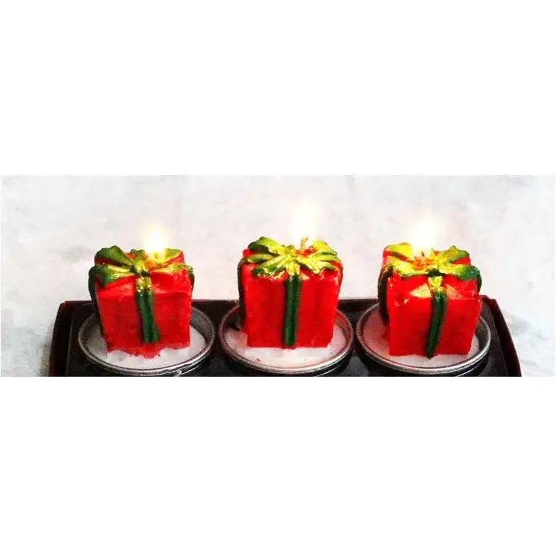 Petites bougies de Noel 3pcs